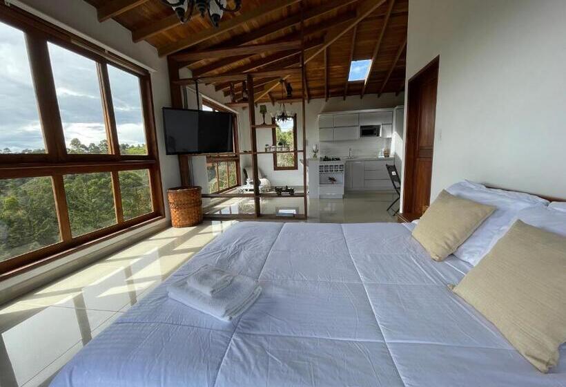 스탠다드 자쿠지 룸, Glamping Ancestros Ecoparque