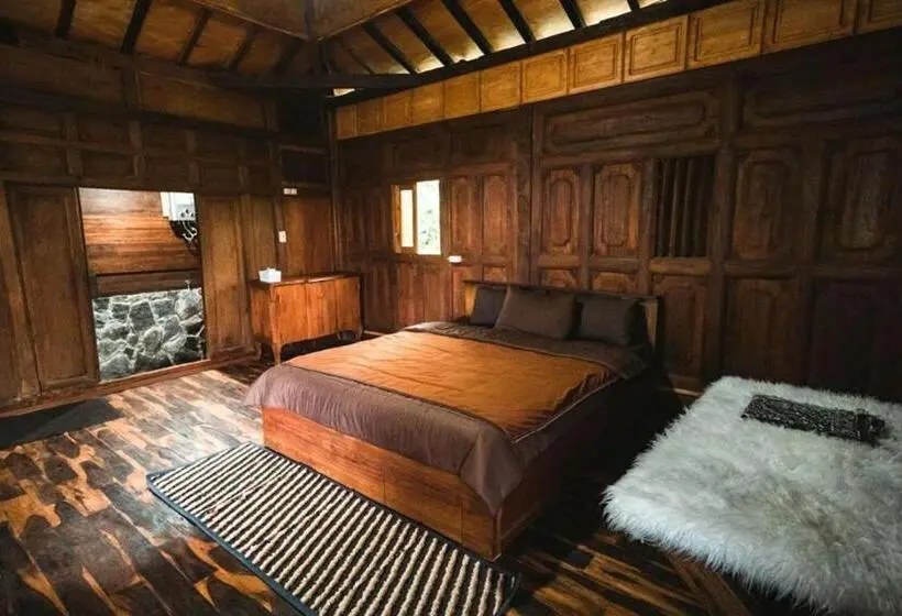 Quarto deluxe, Singgasana Villa & Resto