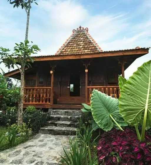 Quarto deluxe, Singgasana Villa & Resto