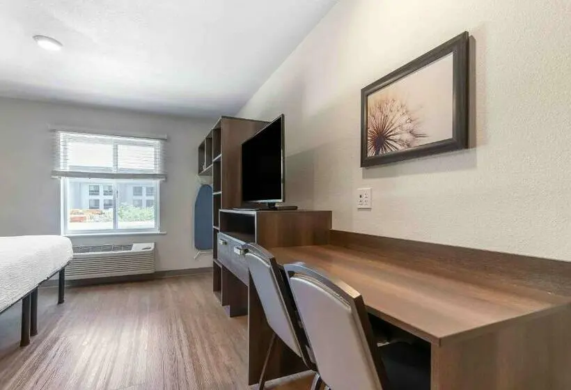 キングサイズベッドのスタンダードルーム, Extended Stay America Suites  Portland  East