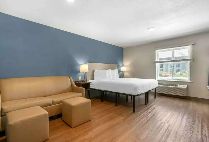 キングサイズベッドのスタンダードルーム, Extended Stay America Suites  Portland  East
