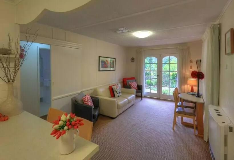 庭の見える1ベッドルームアパートメント, Chestnut Tree Holiday Units