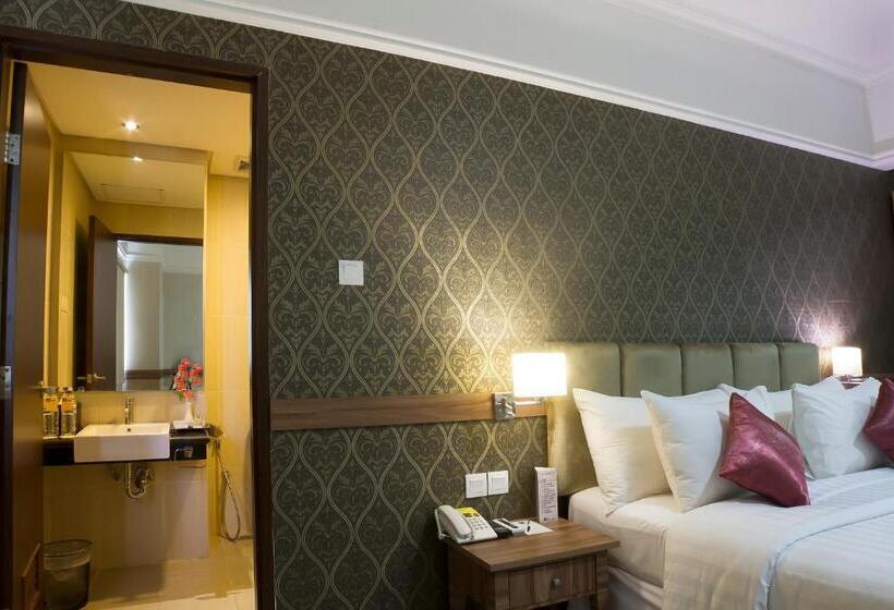 带大床的高级房间, Amarelo Hotel Solo