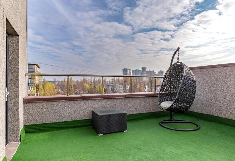 آپارتمان 1 خوابه با تراس, Ambassador Plaza