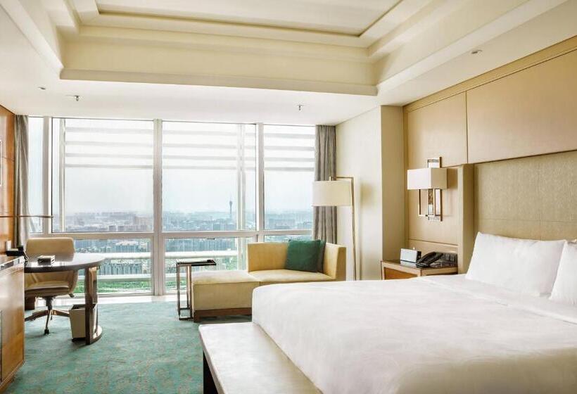 キングサイズベッドのエクゼクティブルーム, Jw Marriott Hotel Zhengzhou