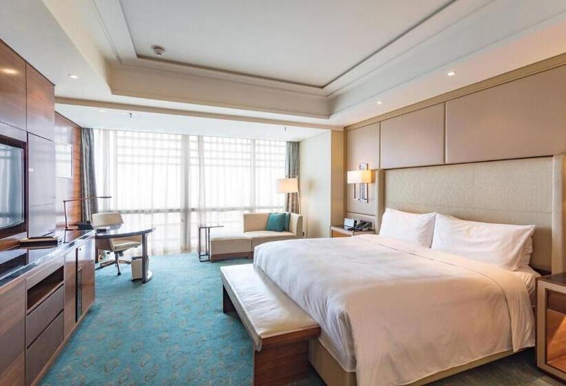 キングサイズベッドのエクゼクティブルーム, Jw Marriott Hotel Zhengzhou