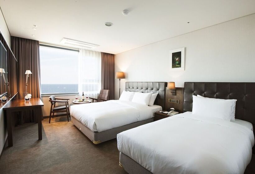디럭스 룸 바다 전망, Grabel Hotel Jeju