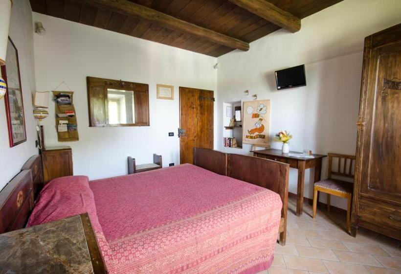 חדר סטנדרט נוף לבריכה, Agriturismo Ca'de'gatti