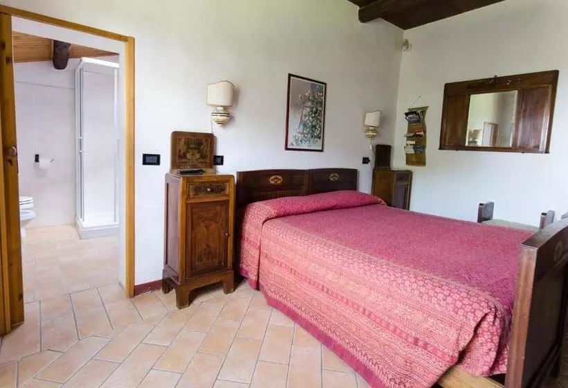 Standard-huone Allasnäkymä, Agriturismo Ca'de'gatti