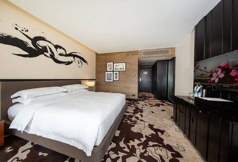 اتاق لوکس با چشم‌انداز شهر, City Of Dreams   Nobu Hotel Manila