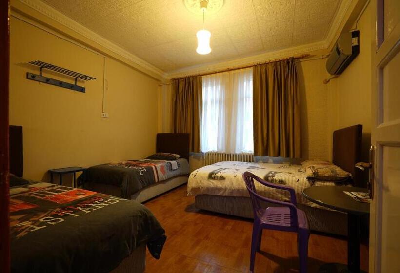 اتاق چهار تخته با دستشویی مشترک, Erenler Hotel & Hostel