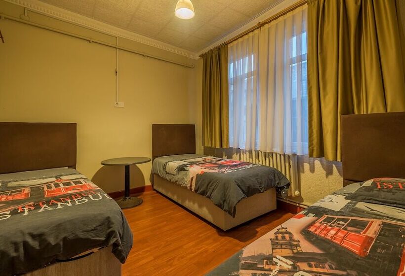 اتاق چهار تخته با دستشویی مشترک, Erenler Hotel & Hostel