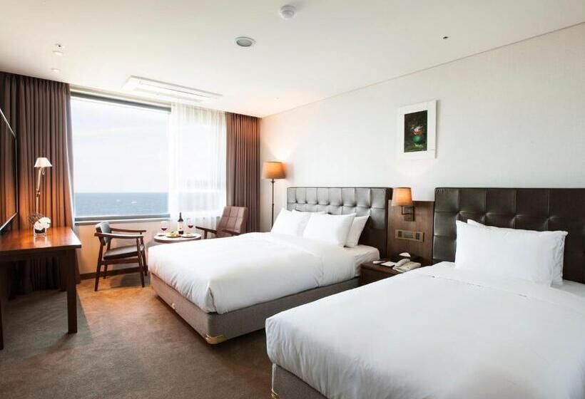 디럭스 룸 바다 전망, Grabel Hotel Jeju