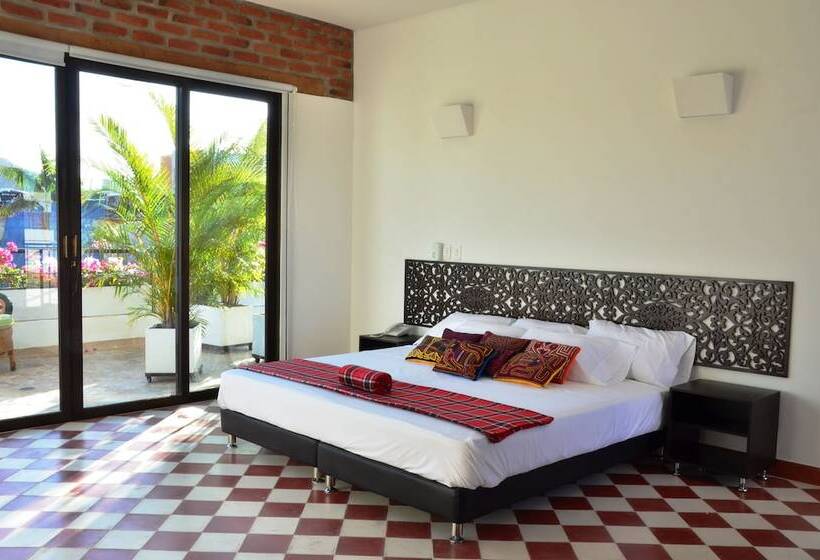 디럭스 룸, The Orange House Santa Marta