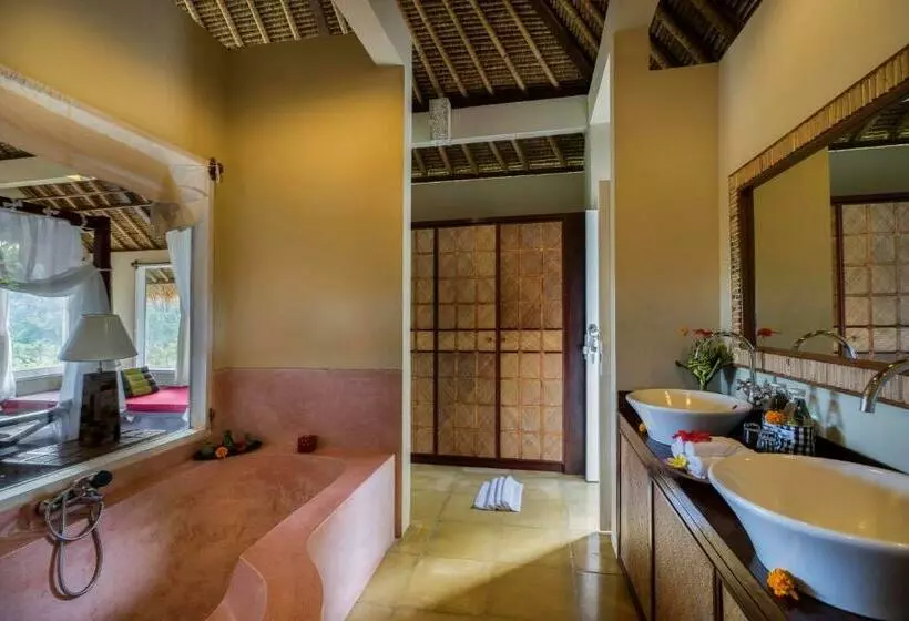 Deluxe-huone Parveke, Surya Shanti Villa Sidemen