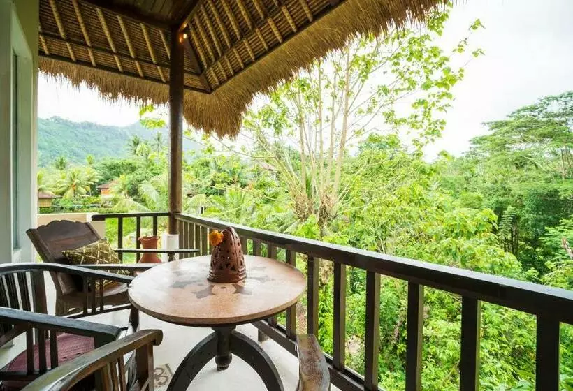 Deluxe-huone Parveke, Surya Shanti Villa Sidemen