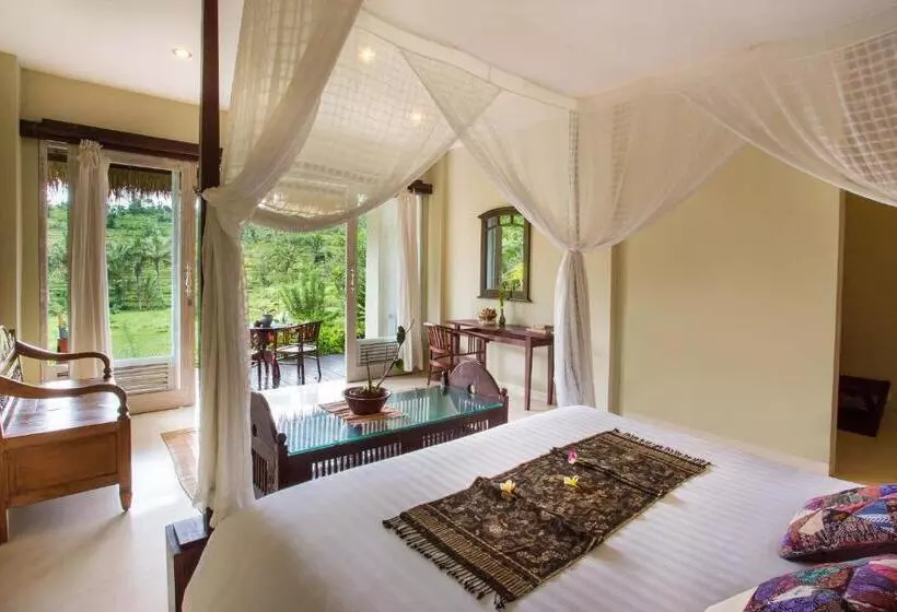 Deluxe-huone Parveke, Surya Shanti Villa Sidemen