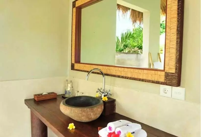 Deluxe-huone Parveke, Surya Shanti Villa Sidemen