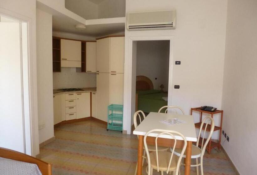 带1个卧室的带海景的公寓, Il Poggio Di Tropea