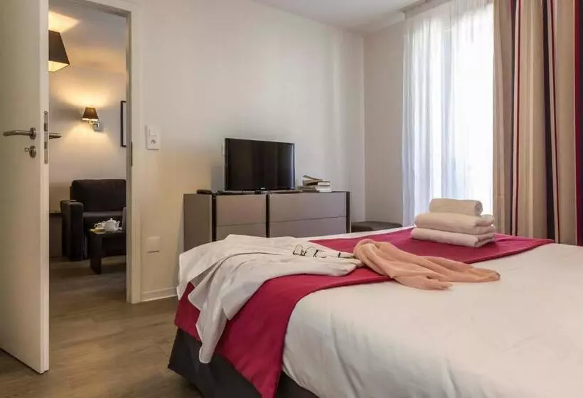 バルコニー付きジュニアスイート, Appart'hôtel Odalys City Colmar Centre