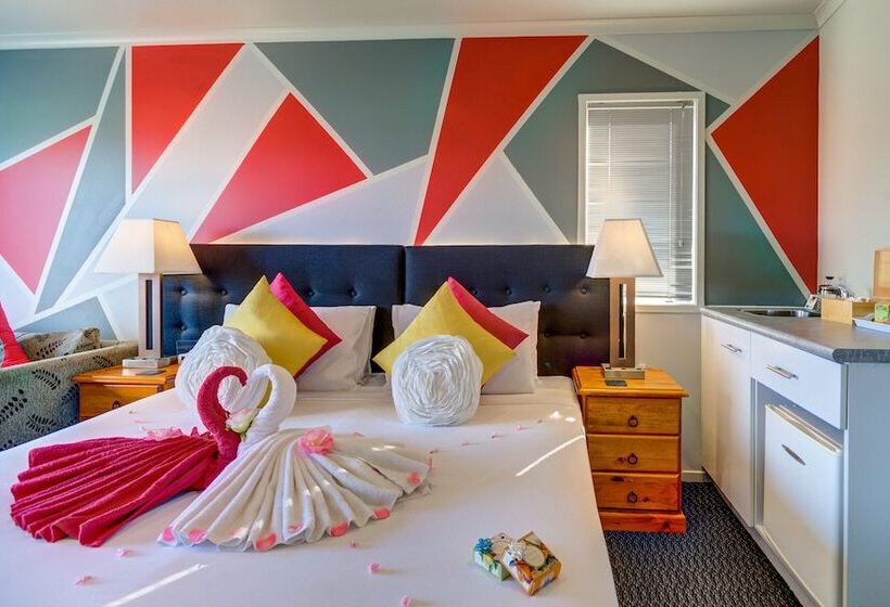 غرفة قياسية مطلّة علي البحيرة, Silver Fern Lodge