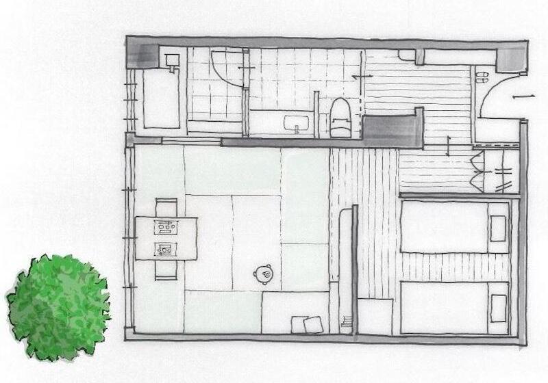 Camera Superiore, Ryokan Oomuraya