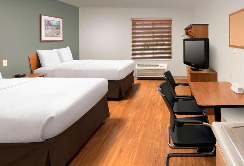 带2个双人床的标准工作室, Extended Stay America Select Suites  Provo  American Fork