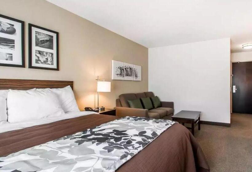 Люкс Кровать Кинг, Sleep Inn & Suites Hannibal