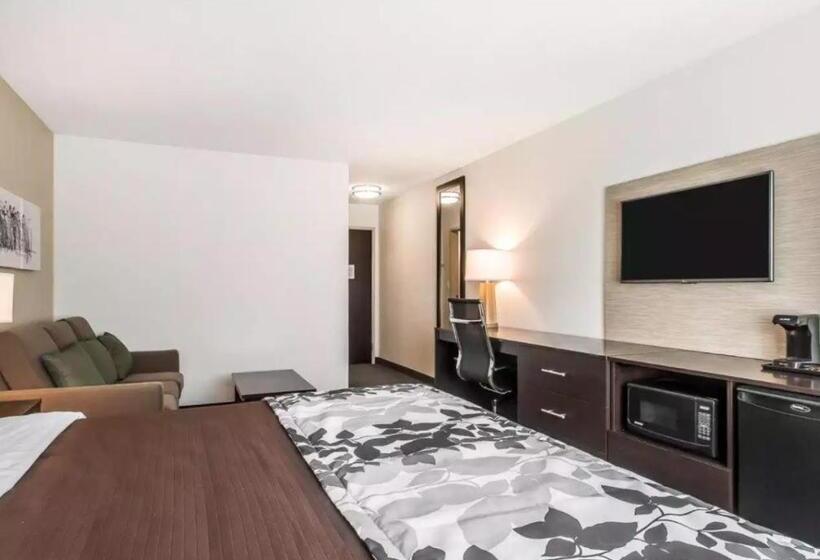 Люкс Кровать Кинг, Sleep Inn & Suites Hannibal