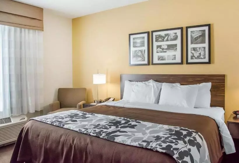 身障者適用キングサイズベッドルーム, Sleep Inn & Suites Parkersburg