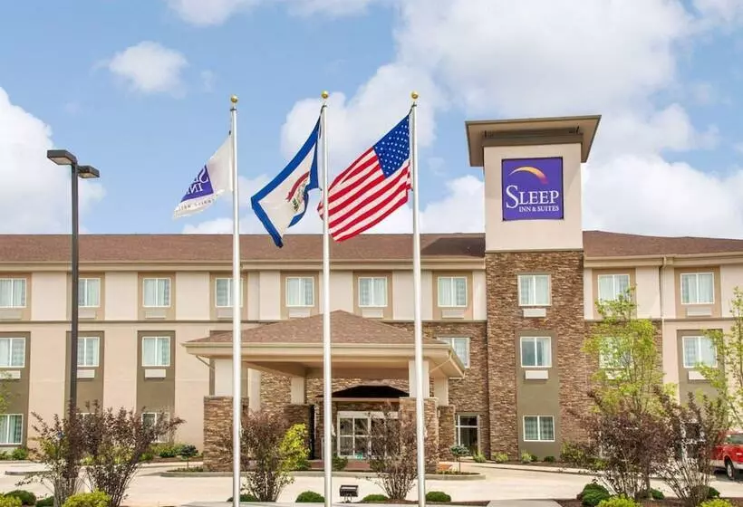 ２ダブルベッドのスタンダードルーム, Sleep Inn & Suites Parkersburg