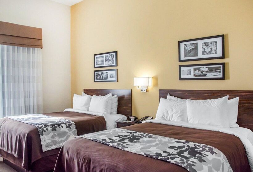 스탠다드 룸 더블 침대 2개, Sleep Inn & Suites Parkersburg