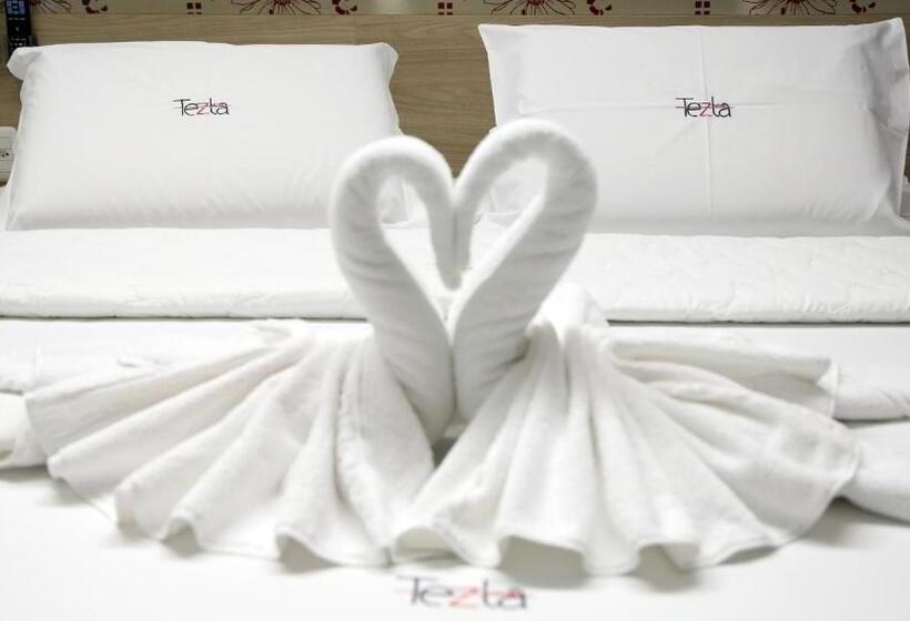 غرفة قياسية مزوَّدة بشُرفة, Tezla