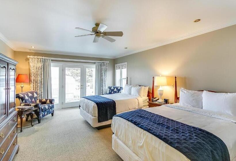 스탠다드 룸 더블 침대 2개, The Geneva Inn