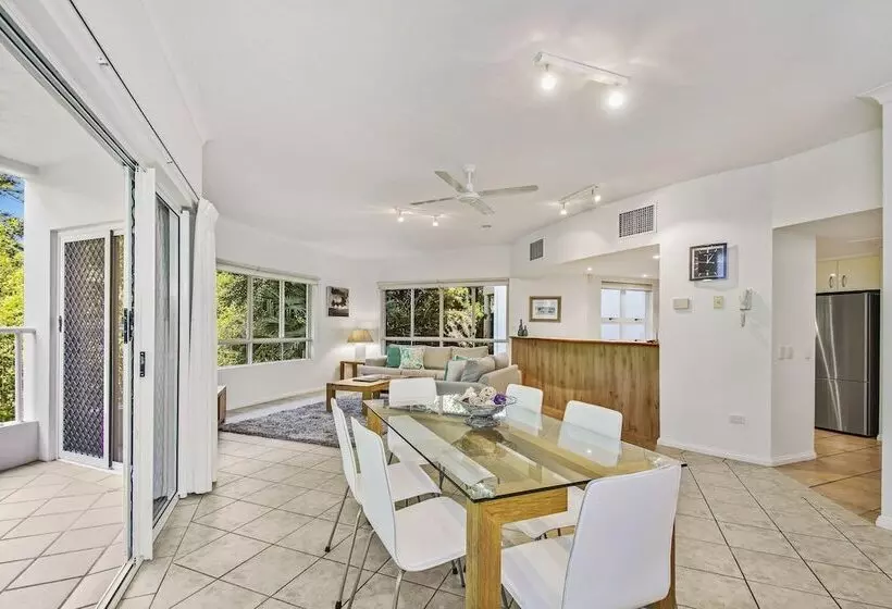 آپارتمان 1 خوابه با چشم‌انداز باغ, The Lookout Resort Noosa