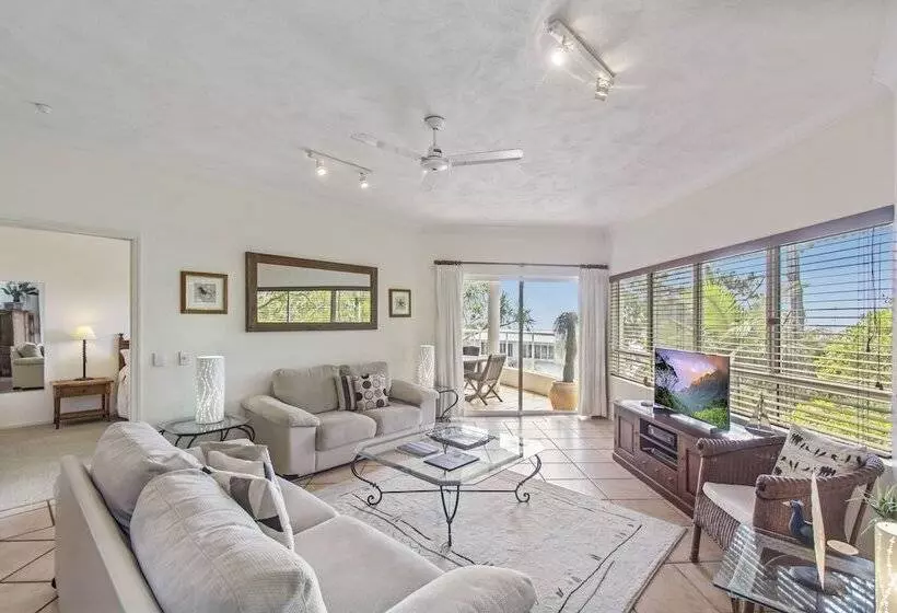 آپارتمان 1 خوابه با چشم‌انداز باغ, The Lookout Resort Noosa