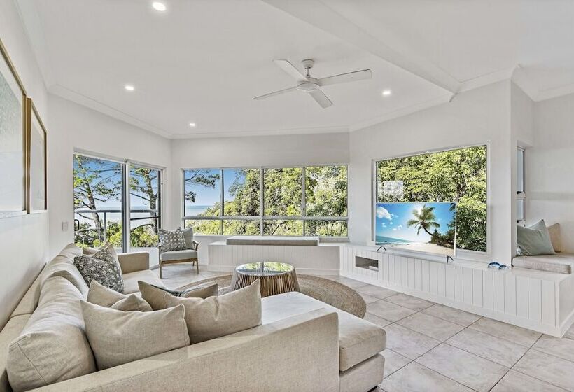 3침실 디럭스 아파트 바다 전망, The Lookout Resort Noosa