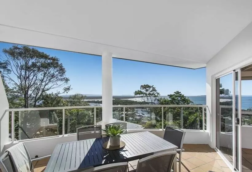 آپارتمان 3 خوابه با چشم‌انداز دریا, The Lookout Resort Noosa