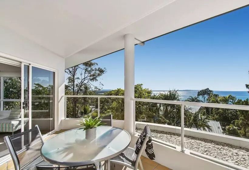 آپارتمان 1 خوابه با چشم‌انداز دریا, The Lookout Resort Noosa