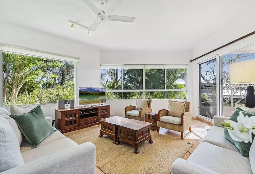 آپارتمان 1 خوابه با چشم‌انداز باغ, The Lookout Resort Noosa