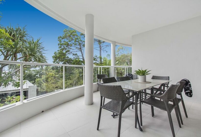 1침실 디럭스 아파트 바다 전망, The Lookout Resort Noosa