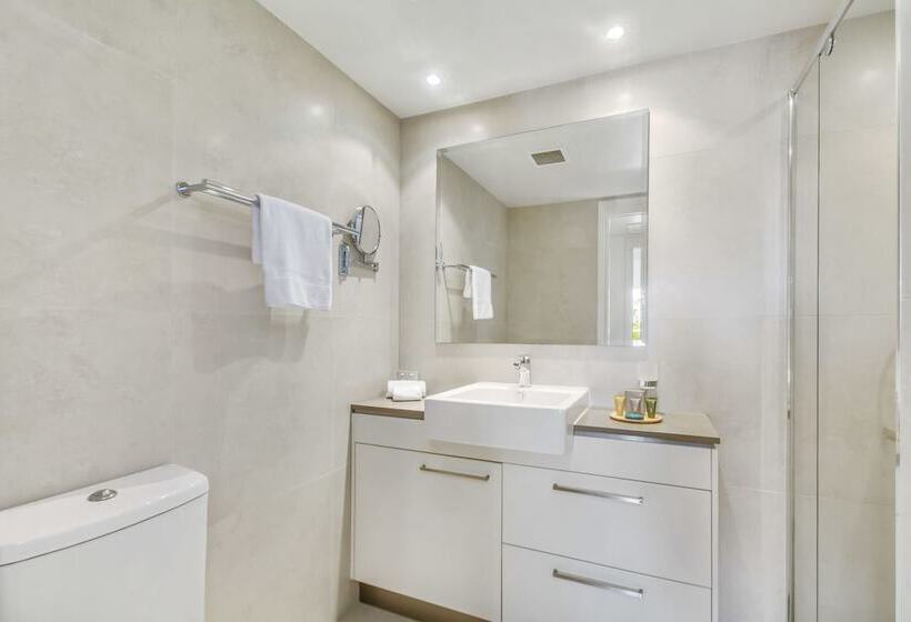 1침실 디럭스 아파트 바다 전망, The Lookout Resort Noosa