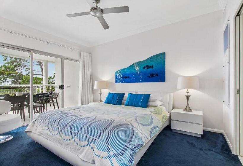 1침실 디럭스 아파트 바다 전망, The Lookout Resort Noosa