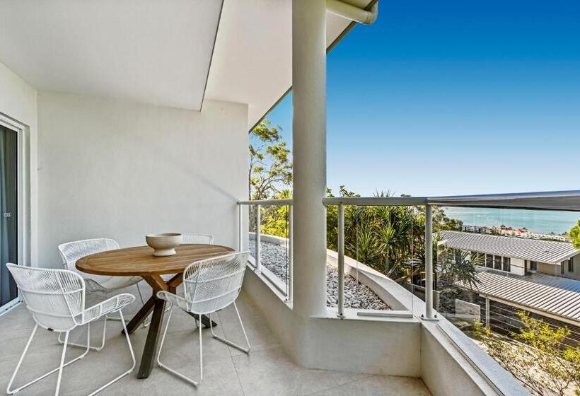 شقة ديلوكس غرفة نوم واحدة مطلة على البحر, The Lookout Resort Noosa