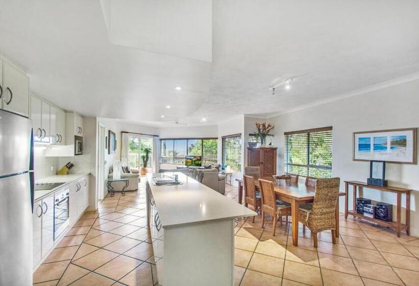 침실 3개 바다 전망 아파트, The Lookout Resort Noosa