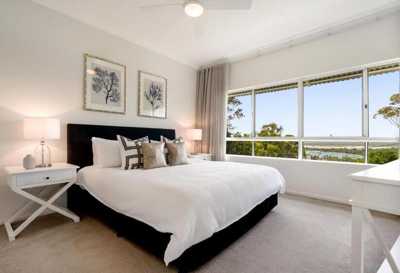 شقة ديلوكس غرفة نوم واحدة مطلة على البحر, The Lookout Resort Noosa