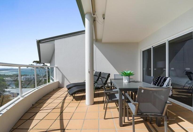 شقة ديلوكس غرفة نوم واحدة مطلة على البحر, The Lookout Resort Noosa