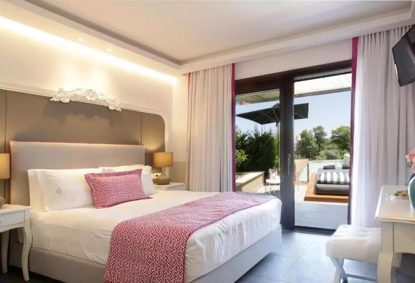 Deluxe-huone, Avaton Luxury Beach Resort Relais & Chateaux