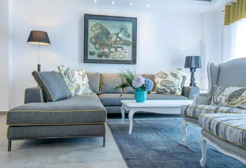 2 Bedroom Apartment with Pool, Avaton Luxury Beach Resort Relais & Chateaux