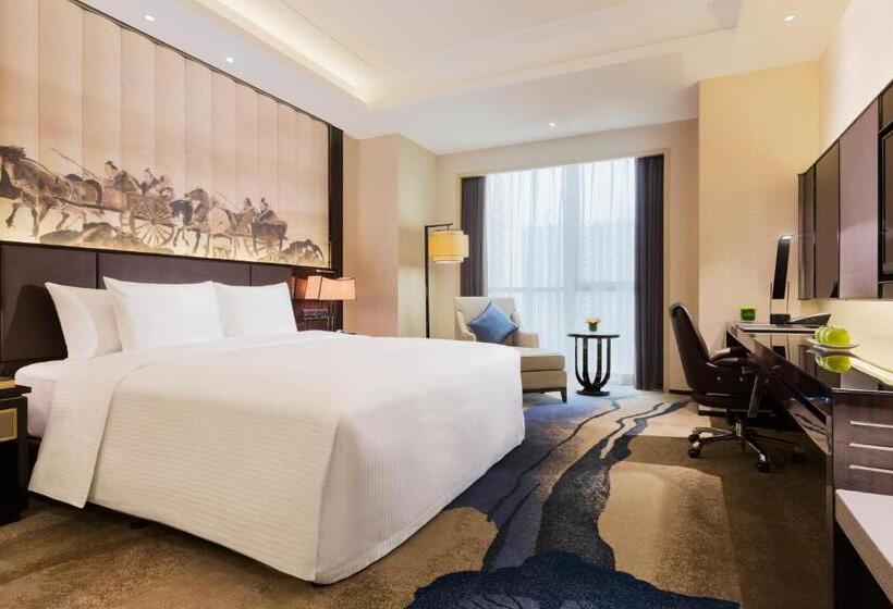 스탠다드 룸 킹사이즈 침대, Wanda Realm Jining